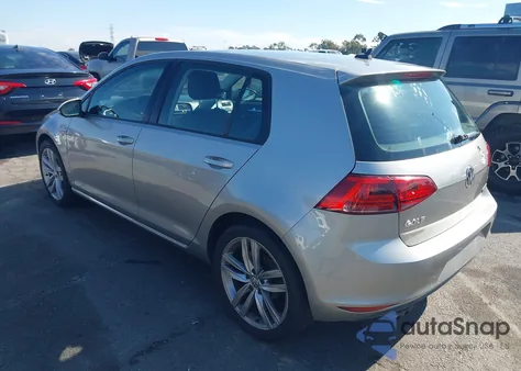 2015 Volkswagen Golf Tdi Sel 4-Door z USA, uszkodzony, nr VIN 3VW2A7AU2FM044276